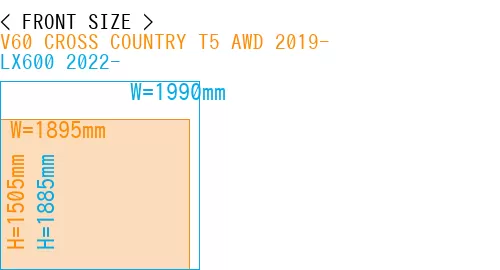 #V60 CROSS COUNTRY T5 AWD 2019- + LX600 2022-